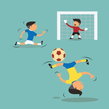 futbol oyuncusu çalıştırmak