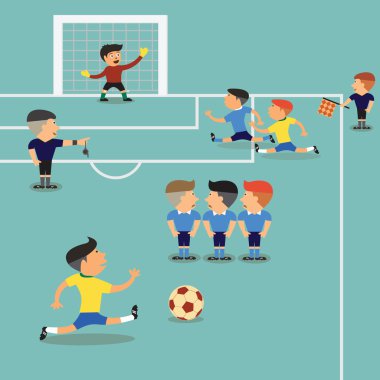 futbol oyuncusu çalıştırmak