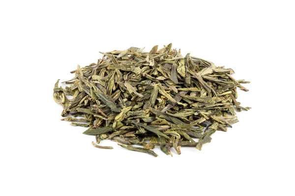 Heap of green tea — Stock Photo, Image