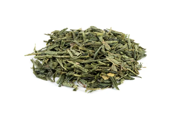 Heap of green tea — Stock Photo, Image