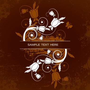 çiçek background. eps10.