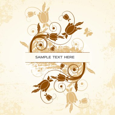 çiçek background. vektör eps10 biçimi.