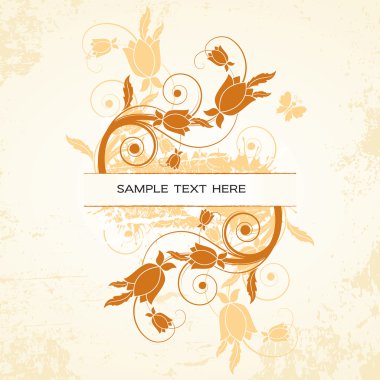 çiçek background. vektör eps10 biçimi.