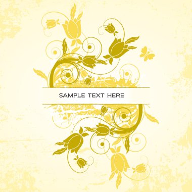 çiçek background. vektör eps10 biçimi.