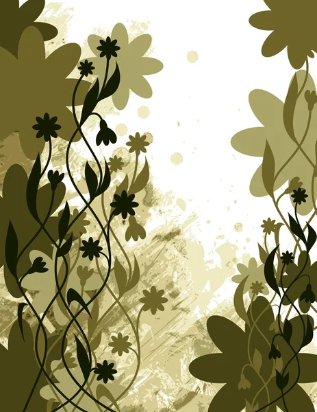 Fondo floral. Formato Vector Eps10 . — Vector de stock