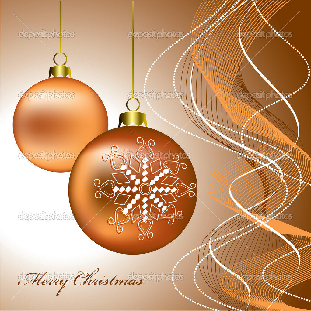 Fundo de Natal . — Vetores de Stock © marinakoven #12248715