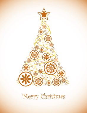 Noel arkaplanı. Vektör İllüstrasyonu. EPS10.