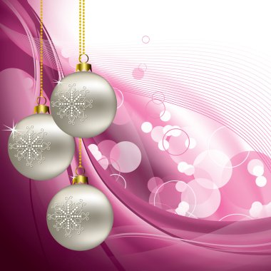 Noel arkaplanı. Vektör İllüstrasyonu. EPS10.