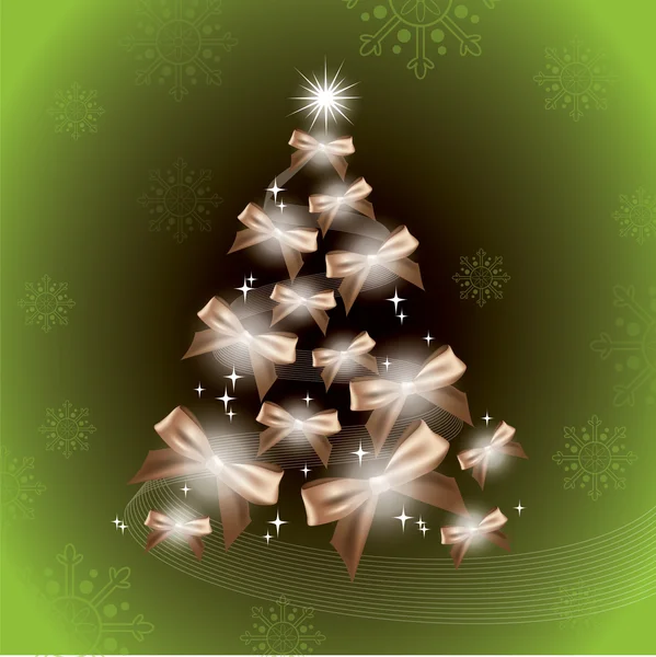 Kerstachtergrond. Vector Illustratie. EPS10. — Stockvector