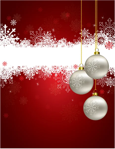 Kerstachtergrond. Vector Illustratie. EPS10. — Stockvector