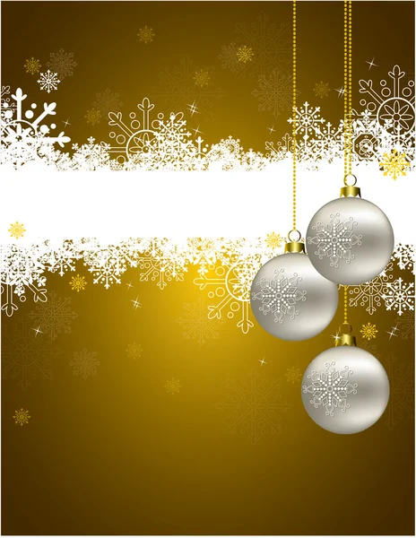 Kerstachtergrond. Vector Illustratie. EPS10. — Stockvector