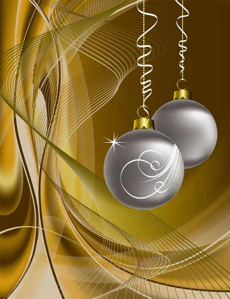 Kerstachtergrond. Vector Illustratie. EPS10. — Stockvector