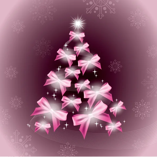 Kerstboom. vectorillustratie. eps10. — Stockvector