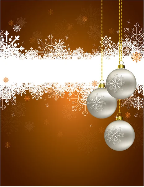 Kerstachtergrond. Vector Illustratie. EPS10. — Stockvector