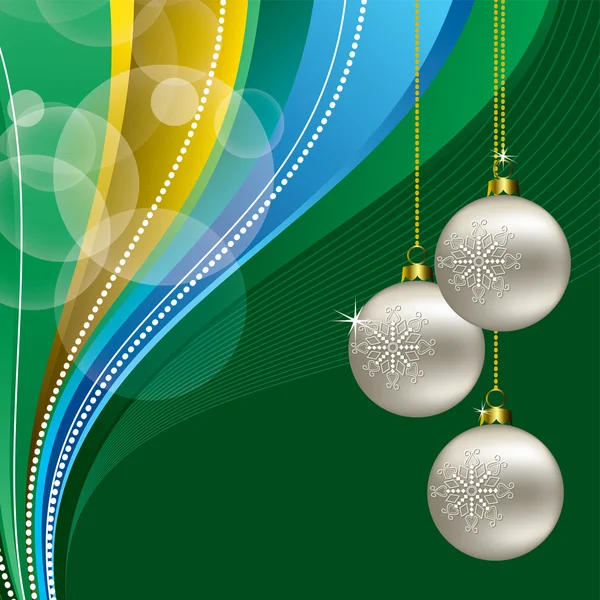 Kerstachtergrond. Vector Illustratie. EPS10. — Stockvector