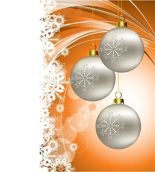 Kerstachtergrond. Vector Illustratie. EPS10. — Stockvector