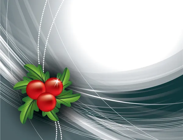 Weihnachtlicher Hintergrund. Vektorillustration. EPS10. — Stockvektor
