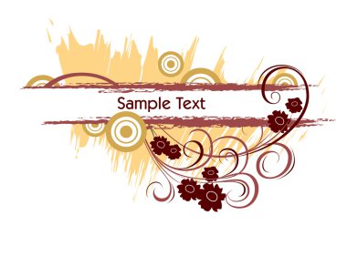 arka plan çiçek. vektör çizim. eps10.