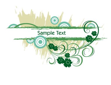 arka plan çiçek. vektör çizim. eps10.