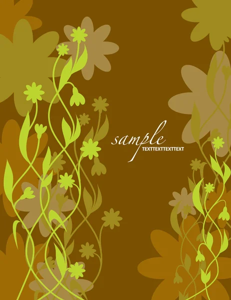 Floral Background. Eps10. — Stock Vector