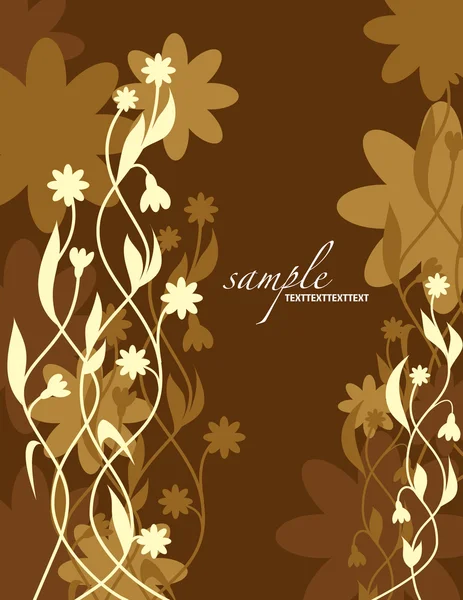 Fondo floral. eps10 . — Vector de stock