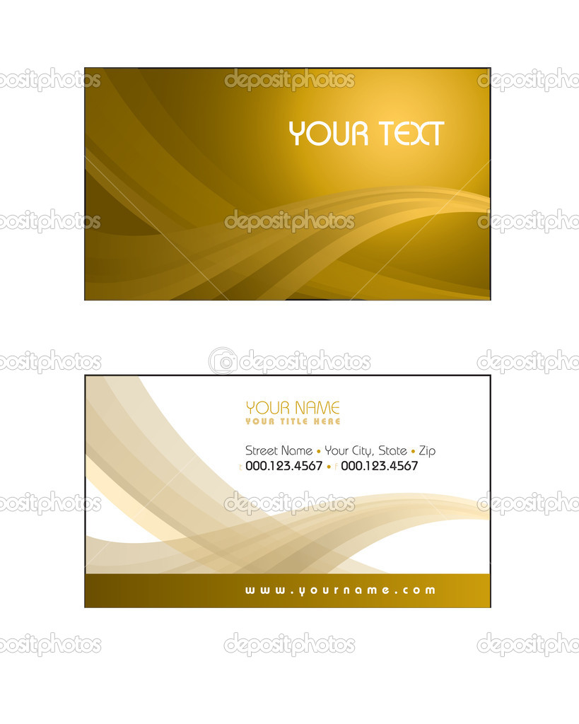 Business Card Templates. Vector Illustration. Eps10.