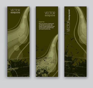 afiş soyut. vektör arka planlar. eps10 biçimi.