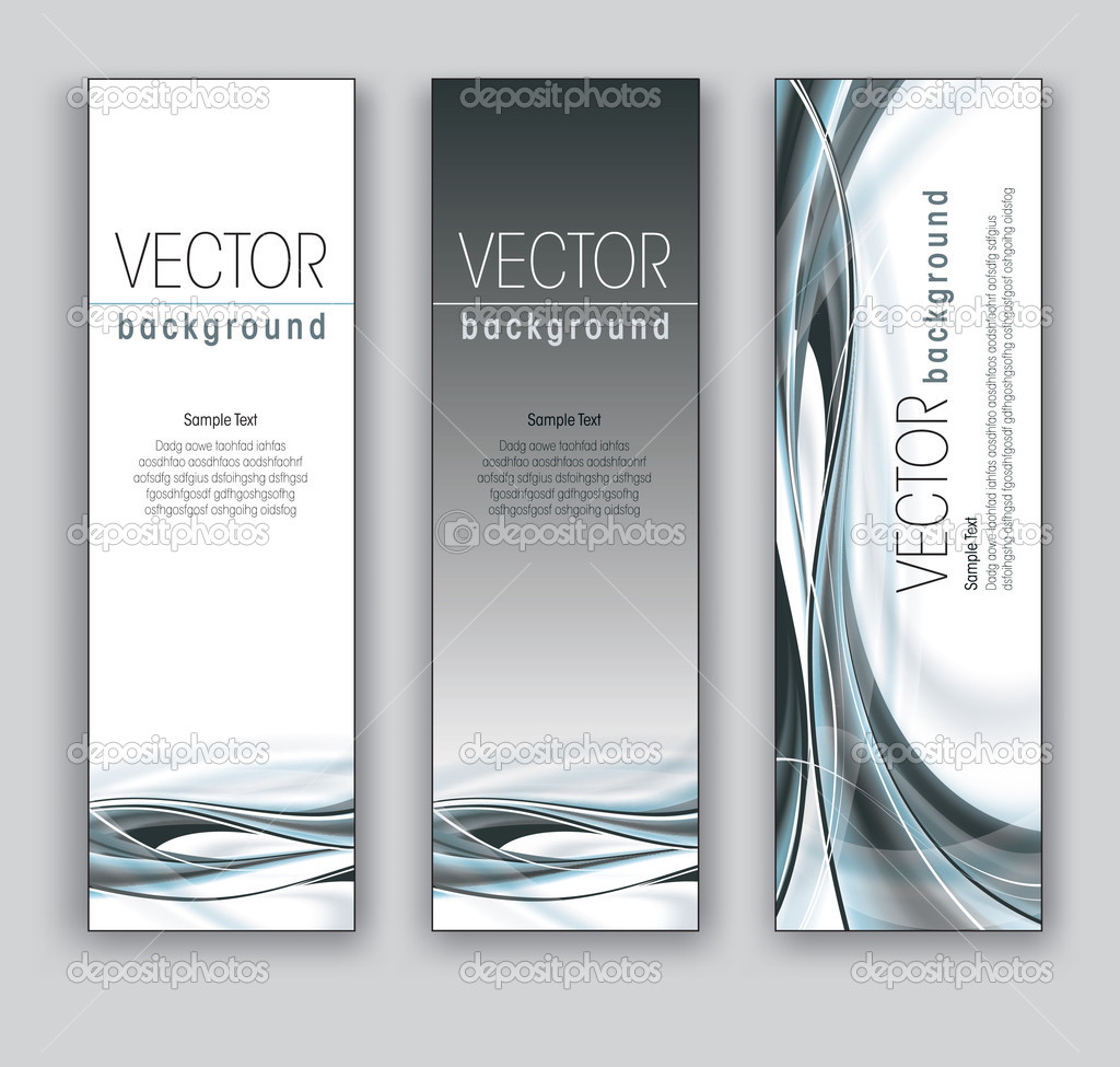 Vector Banners. Abstract Backgrounds. Eps10.