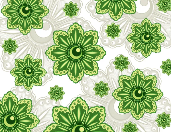 Textura floral. Fondo vectorial . — Vector de stock