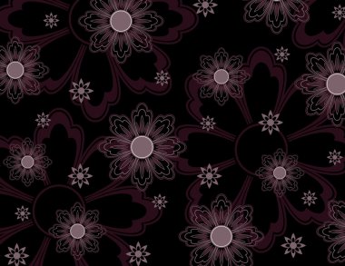 çiçek background. vektör çizim.