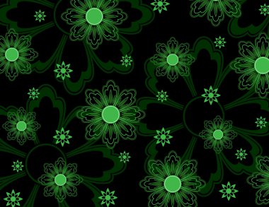 çiçek background. vektör çizim.