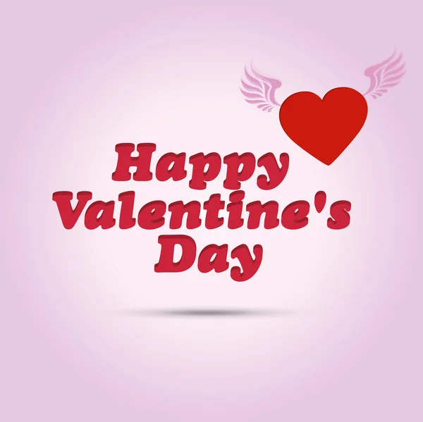 Vector Aftelkalender voor Valentijnsdag — Stockvector