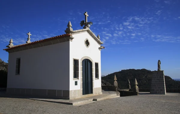 Πορτογαλικές άσπρο εκκλησάκι — Φωτογραφία Αρχείου