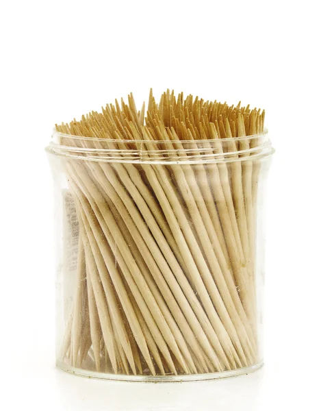 kürdan ile şeffaf şişe