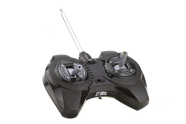 Beyaz bir arka planda radyo kontrol komut