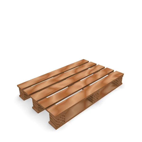 Wooden pallet — Stock Photo, Image