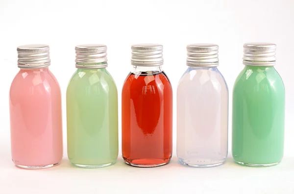Coloridos aditivos de baño — Foto de Stock