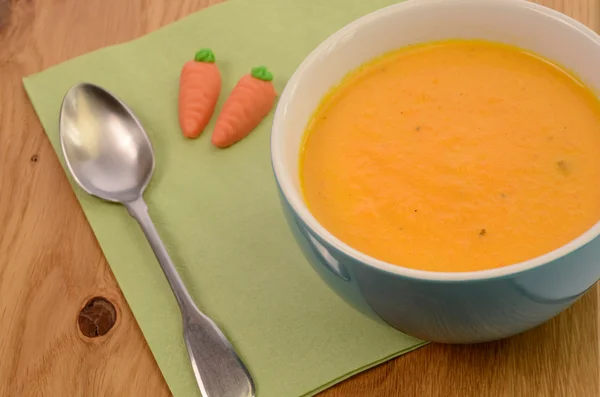 Soup of carrots — Stock Photo, Image