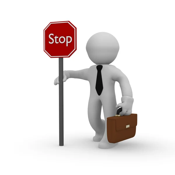 Stop! — Stockfoto