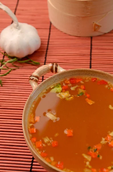 Asian soup — Stock Photo, Image
