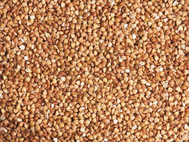 Organik karabuğday dokusu gıda arka planı olarak kullanılır, sağlıklı yeme konsepti