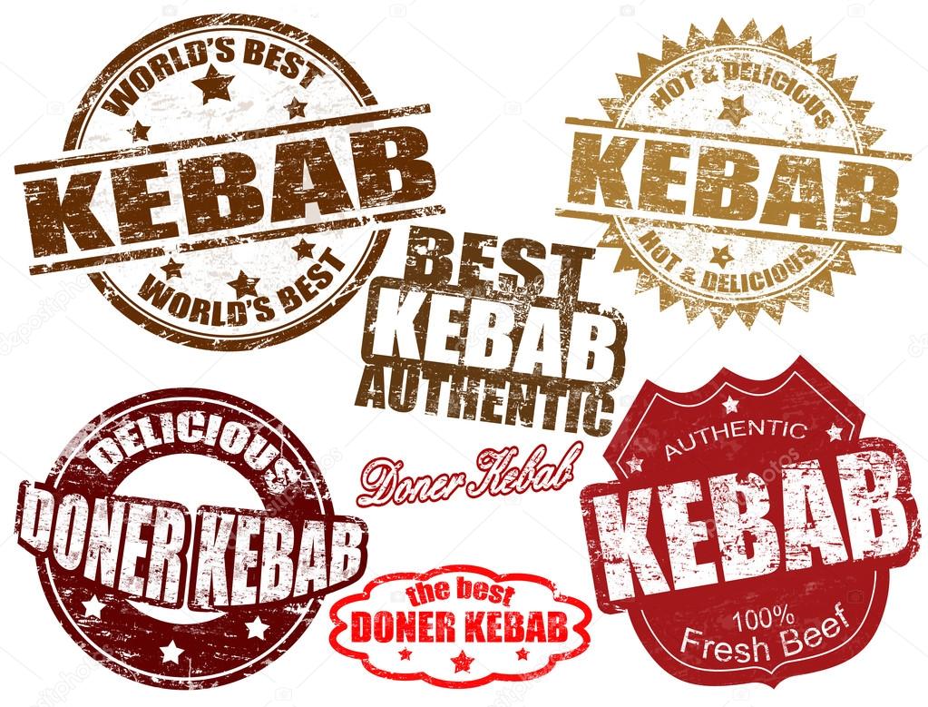 Kebab stamps