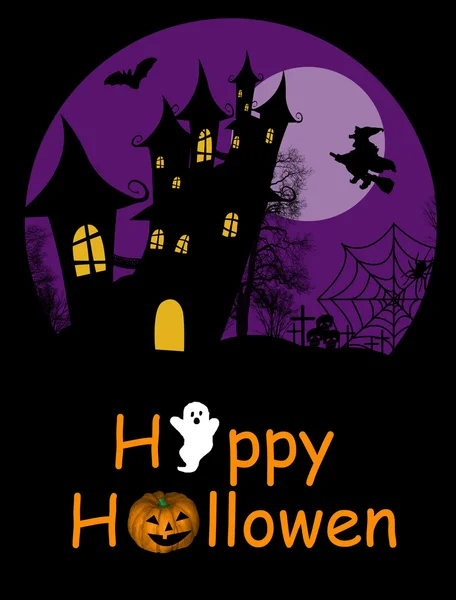 Fondo de Halloween — Archivo Imágenes Vectoriales