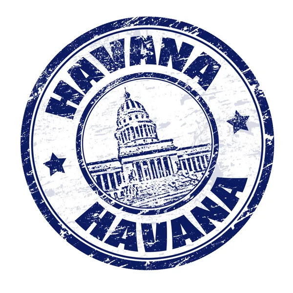 Havanna-Marke — Stockvektor