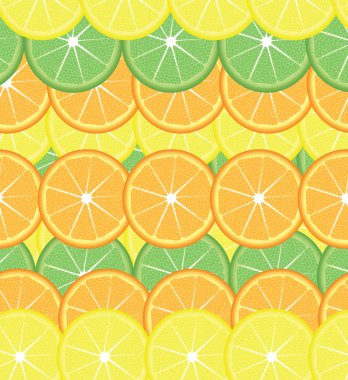 limon ve portakal dilimleri