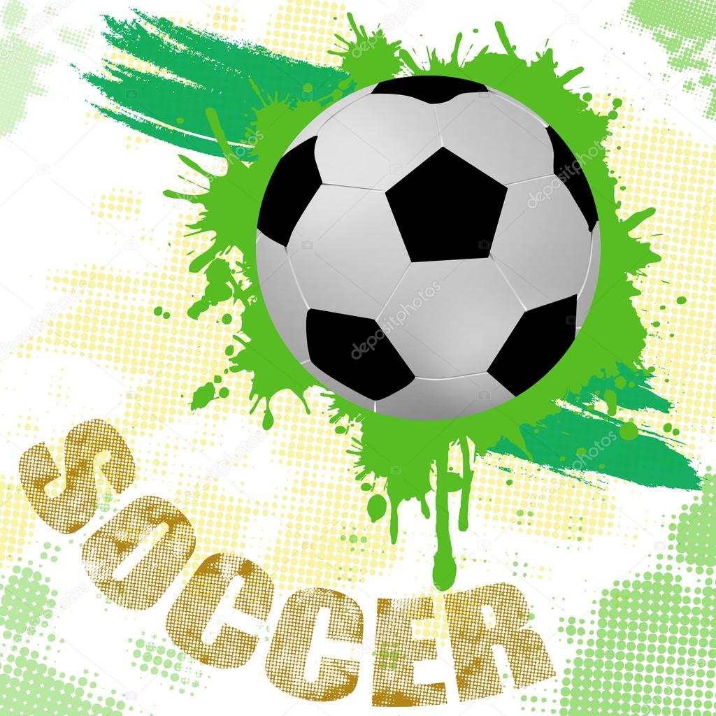 グランジ サッカーの背景 ストックベクター C Roxanabalint グランジ サッカーの背景 ストックベクター C Roxanabalint
