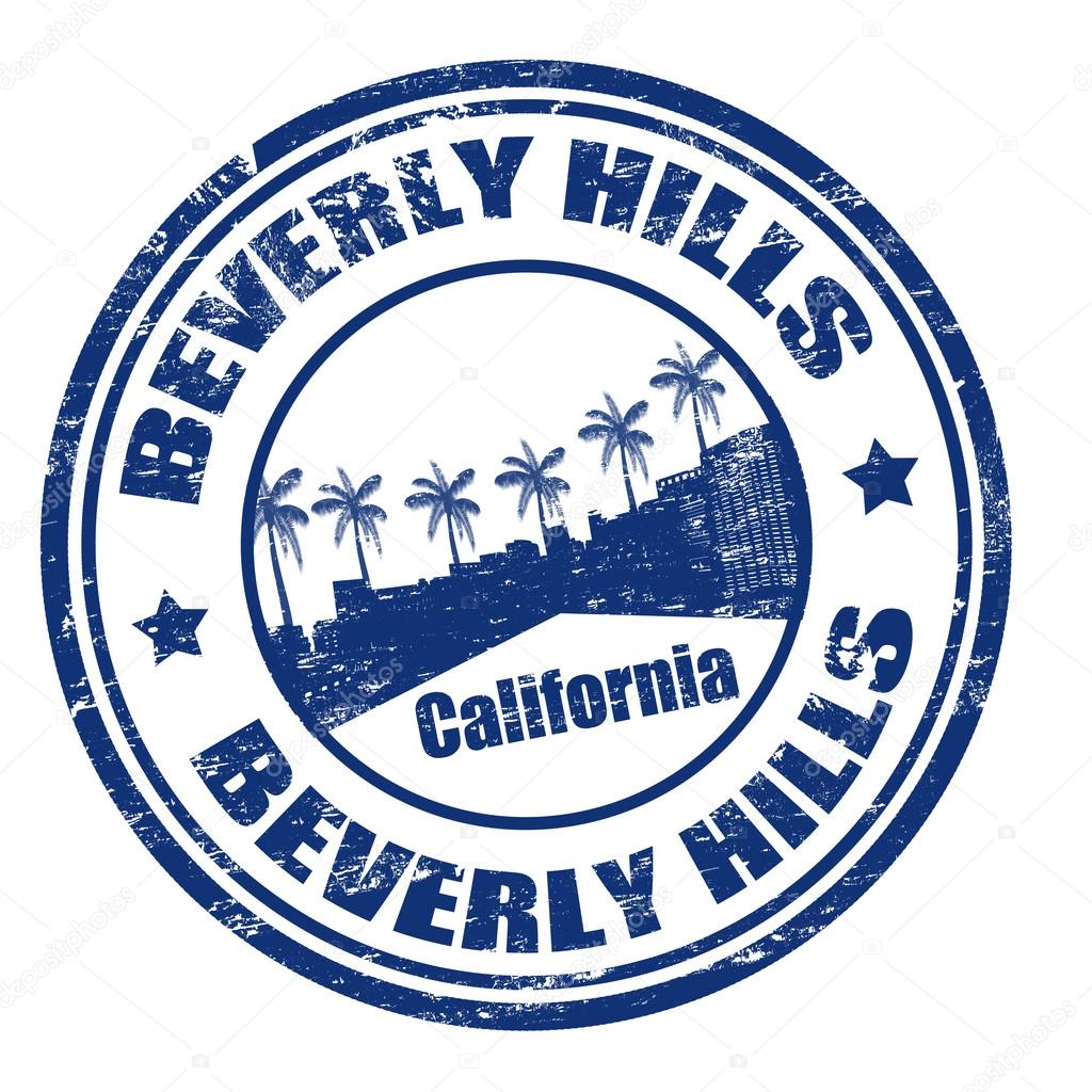 Beverly Hills stamp