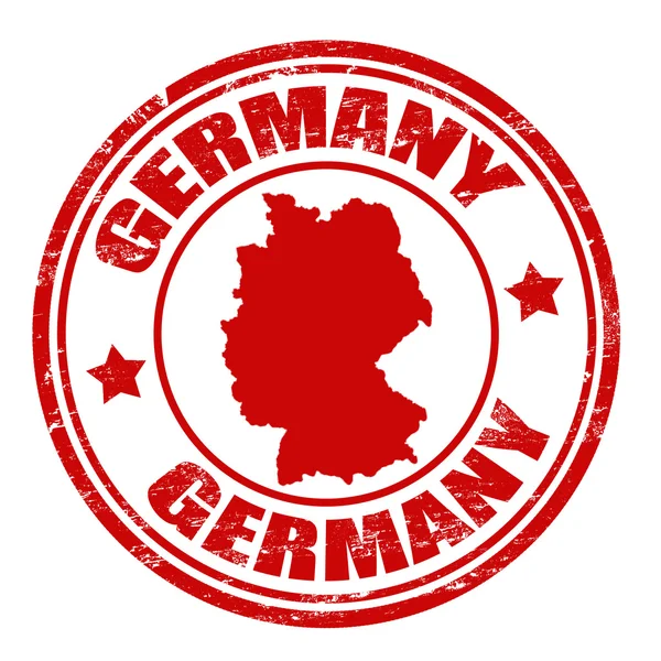 Germany stamp — Stock Vector