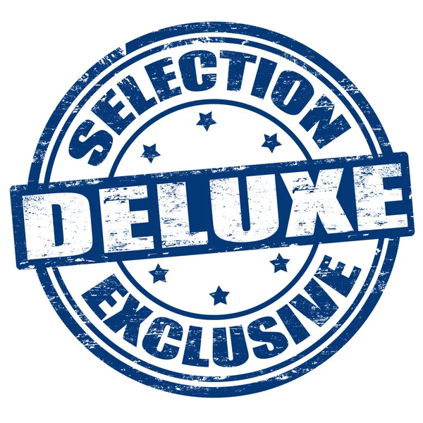 Selectie exclusieve luxe stempel — Stockvector