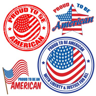Amerikan işaret ve pullar için